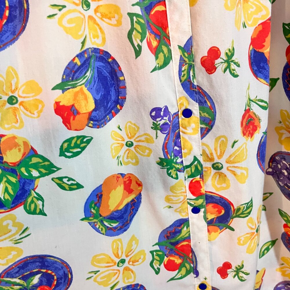 Fruity Vintage Night House Dress - Picture 2 of 6